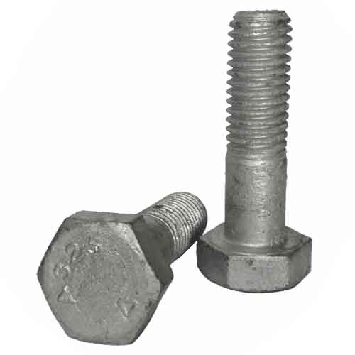 A325B1385G 1-3/8"-6 X 5" F3125 Gr. A325 Heavy Hex Structural Bolt, Type 1, HDG, (Import)
